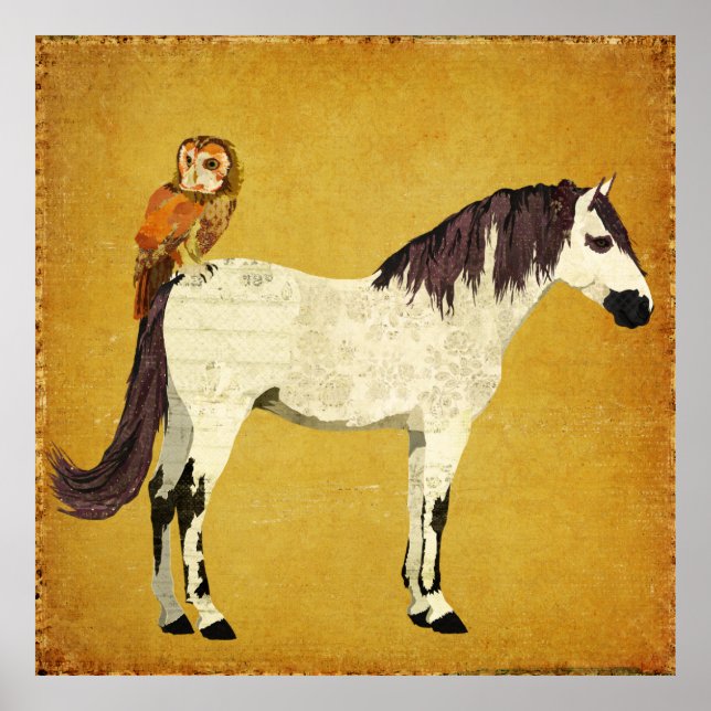 Violet Horse & Uggla Poster (Framsidan)