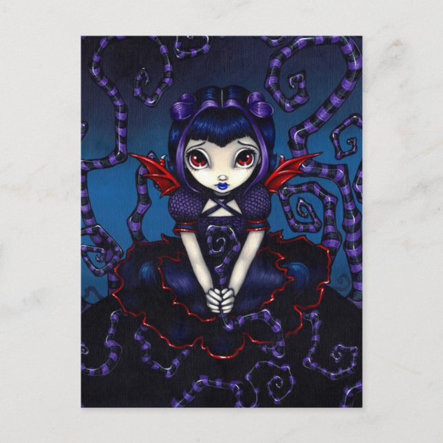 "Violet Ibland" vykort (Framsida)