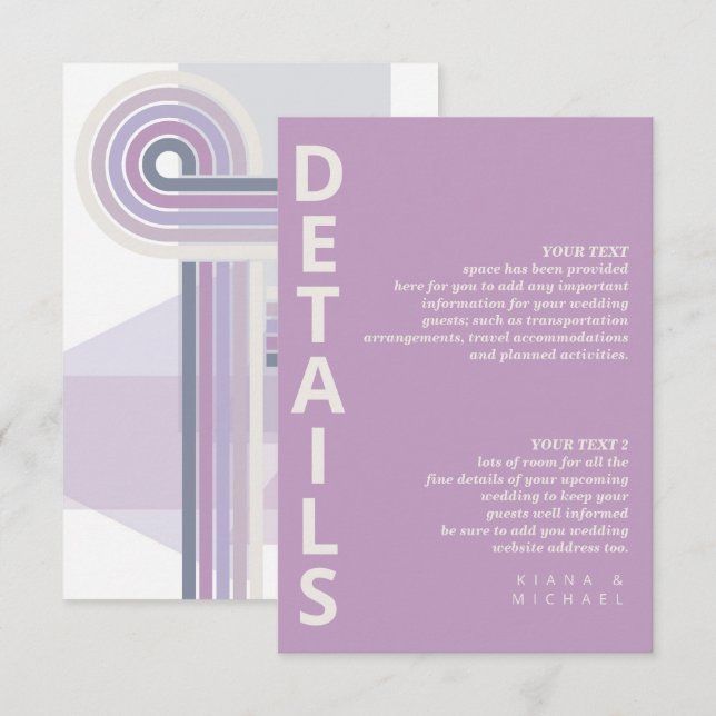 Violet ID983 för närmare geometrisk information om Tilläggskort (Fram/baksida)