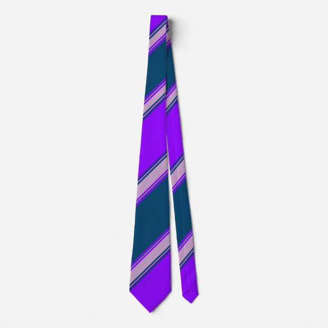 Violet Indigo Lilac II Tie Slips (Framsida)