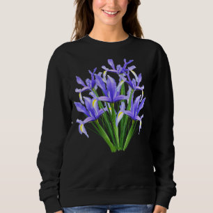 Violet Iris Flowers T Shirt