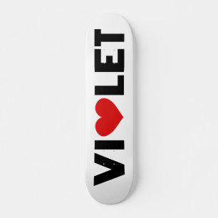 Violet Kärlek Skateboard