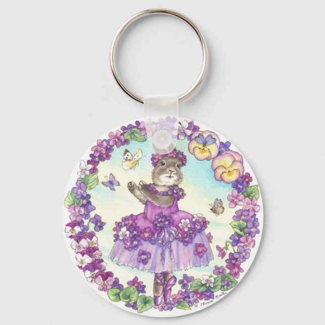 Violet Keychain Nyckelring (Framsida)