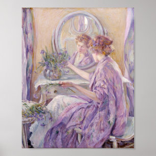 Violet Kimono   Robert Reid Poster