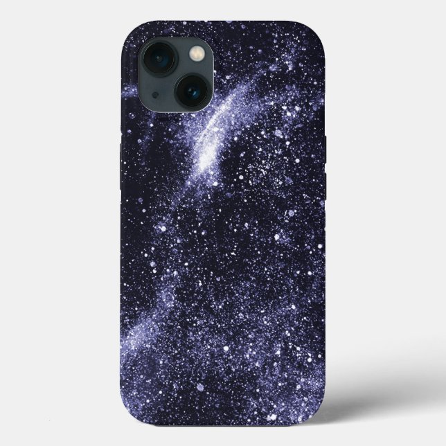 Violet lila Black abstrakt galaxy (Baksida)