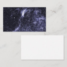 Violet lila Black abstrakt galaxy Visitkort