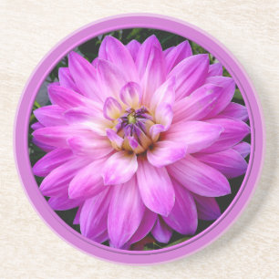 Violet/Lila Dahlia Underlägg Sandsten