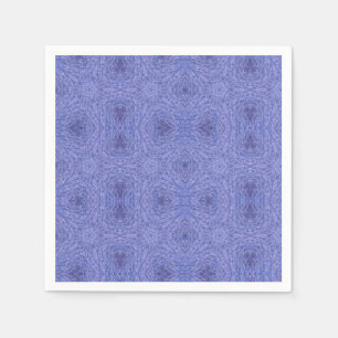 Violet lila delikat geometriskt mönster pappersservett