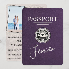 Violet Lila Florida Passport Spara datum Datumet