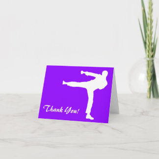 Violet Lila Martial Arts Tack Kort
