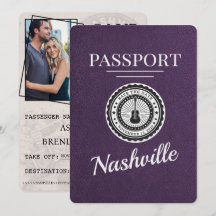 Violet Lila Nashville Passport Spara datum