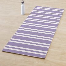 Violet Lila och White Stripe