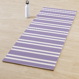 Violet Lila och White Stripe