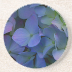 Violet lila rosa blue hydrangeas blommigt underlägg