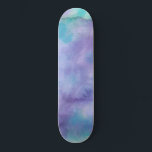 Violet Lila Teal Grönt Abstrakt Vattenfärg Mini Skateboard Bräda 18,5 Cm<br><div class="desc">Denna moderna och konstgjorda utformning är perfekt för trendiget och snyggten kvinna. Den har handmålad violett lila och treal grönt abstrakt vattenfärgsgrafik. Den är konstnärlig, girig, söt, coola och original. Stilisera med den här vattenfärgsdesignen, handmålad av konstnären La Femme, Rachel Matheney. ***VIKTIG DESIGN-ANMÄRKNING: Om du vill ha en begäran från...</div>