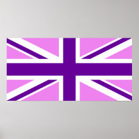 Violet Lila Union Jack