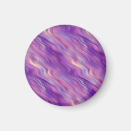 Violet Lila Vågigt Struktur Magnet