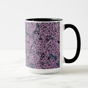Violet Lilac-trädgård Mugg