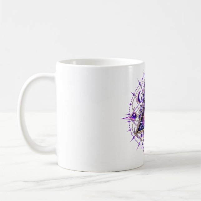 Violet Lunar Eye Kaffe Mugg (Vänster)
