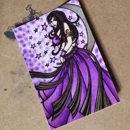 Violet Måne Goddess Belly Dancer Poster