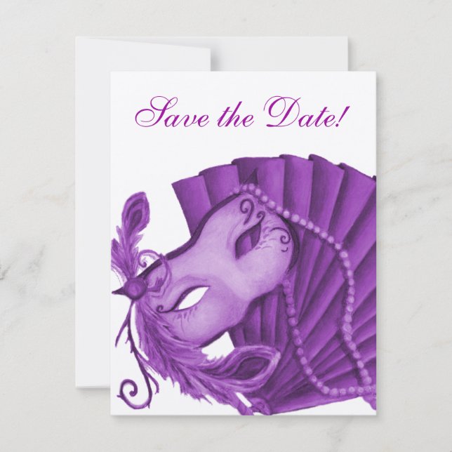 Violet Masquade Spara datum Datumet (Framsida)