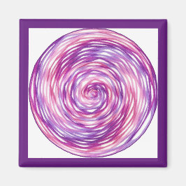 Violet Meditation Magnet