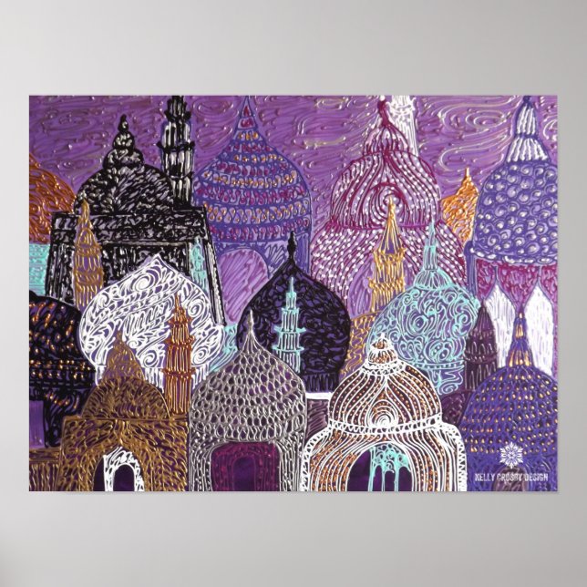 Violet Mosquescape Poster (Framsidan)