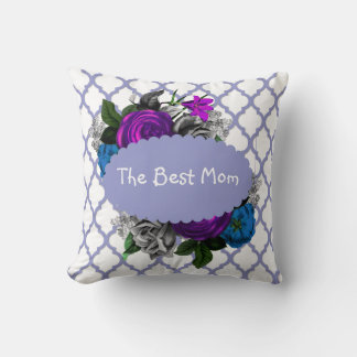 Violet Mothers Day Pillow Kudde