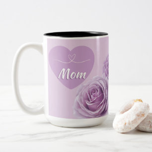 Violet Novalis Ro för Mamma Två-Tonad Mugg