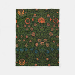 Violet och Columbine (av William Morris) Fleecefilt