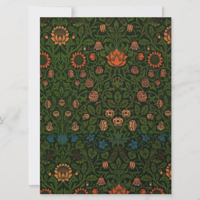 Violet och Columbine (av William Morris) Kort (Framsida)