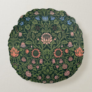 Violet och Columbine av William Morris Rund Kudde