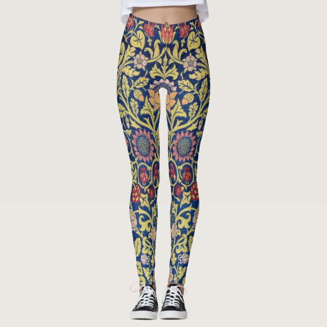 Violet och Columbine, William Morris Leggings (Framsida)