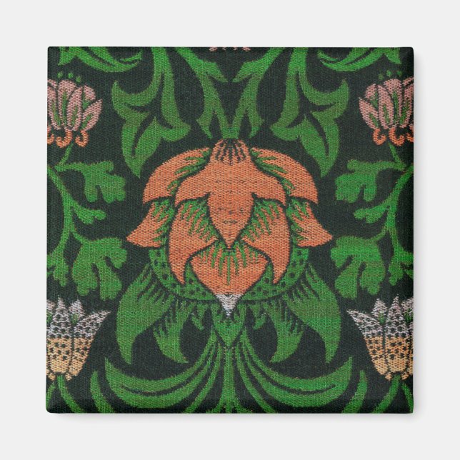 Violet och Columbine, William Morris Magnet (Framsidan)