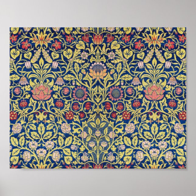 Violet och Columbine, William Morris Poster (Framsidan)