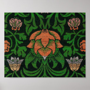 Violet och Columbine, William Morris Poster