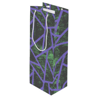 Violet och grönt mönster