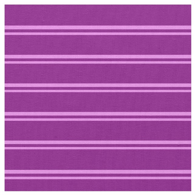 Violet och Lilan Stripe/LUNDA Mönster Tyg (Närbild)
