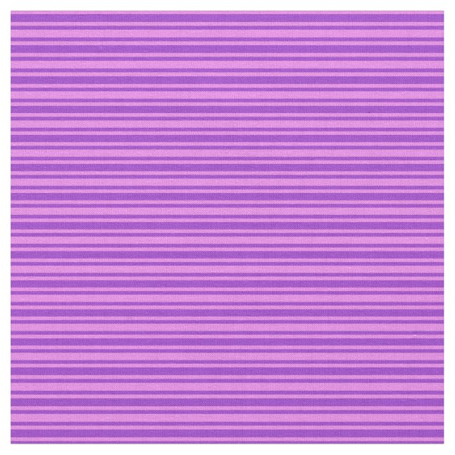 Violet och Mörk Orchid Färgad Stripe Mönster Tyg (Närbild)