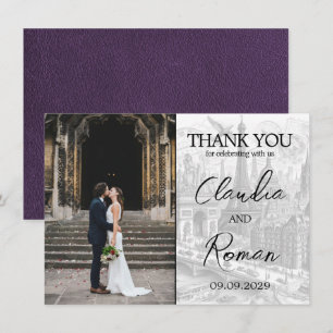 Violet Paris Passport Tack Kort