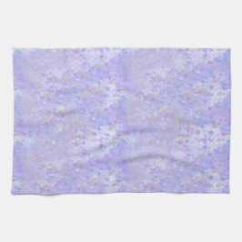 Violet Polka dots Kökshandduk