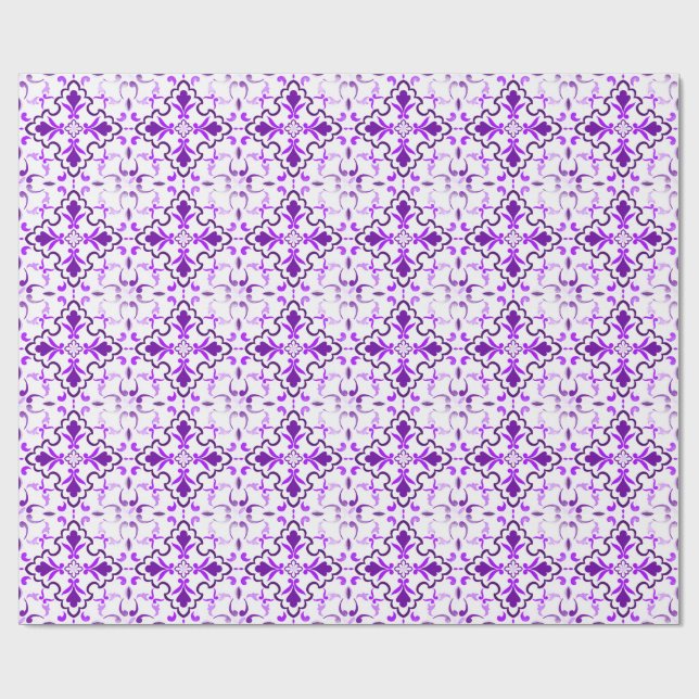 Violet Presentpapper (Platt)