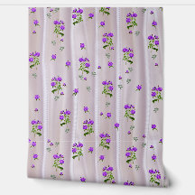 Violet Purplish-Ro på Magenta-Rosa Silke