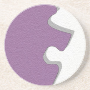 Violet Pussel Glasunderlägg