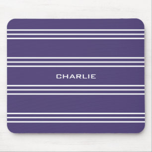 Violet Rand anpassningsbar monogram mousad Musmatta