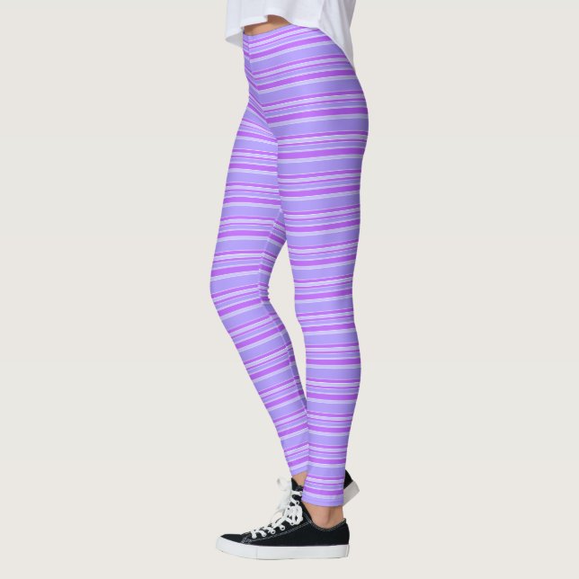 Violet rand leggings (Vänster)
