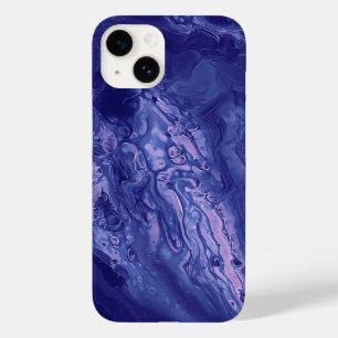 Violet Rosa Acrylic Poring Abstrakt Fluid Art