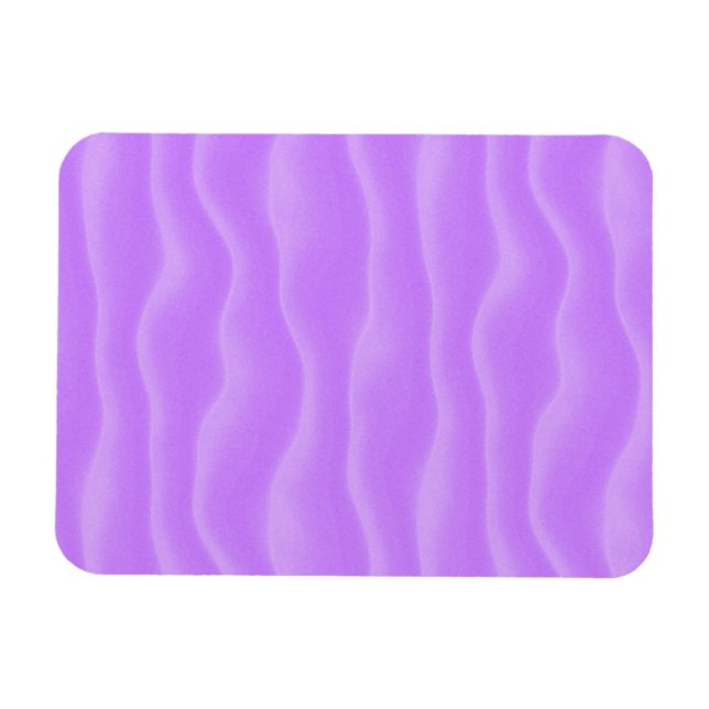 Violet Sand Dunes Abstrakt Magnet (Horisontell)