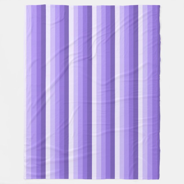 Violet Shadow rand Fleecefilt (Framsidan)