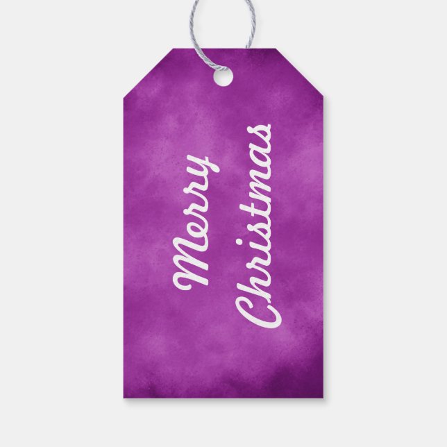 Violet Sky Storm Cloud  Presentetikett (Baksidan)